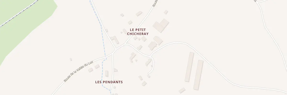 Plan du 1 Che de la Haie Barderie à Pezou