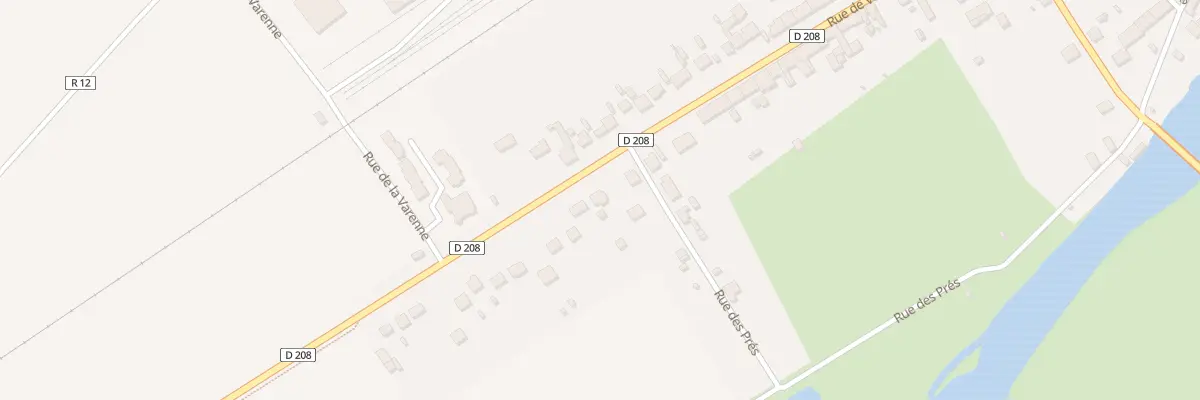 Plan du 48 Rue de Vendôme à Pezou