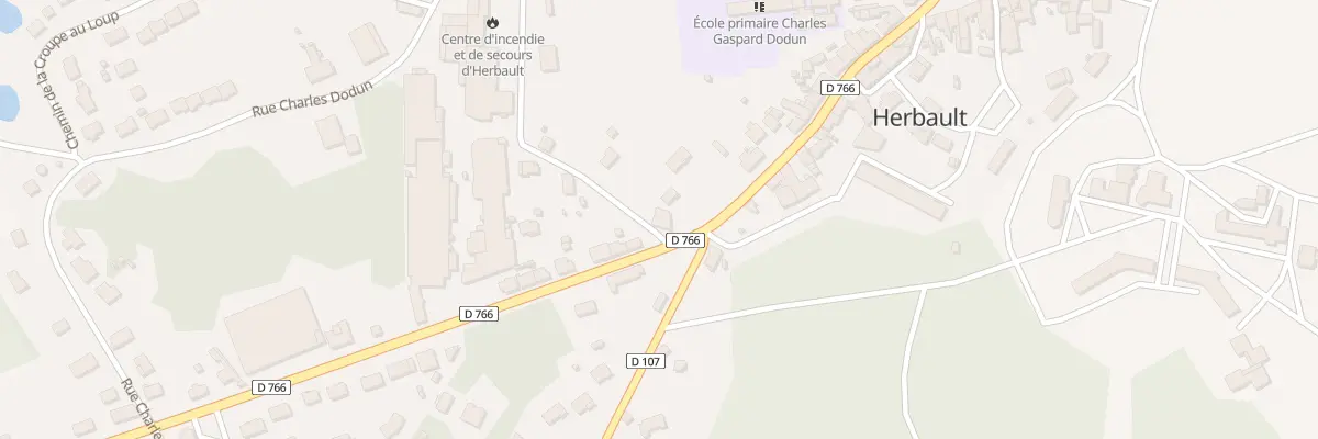 Plan du 1A Rue des Bruyères à Herbault