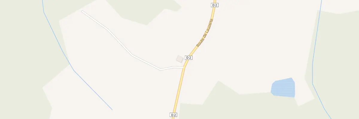 Plan du 2455 Rte Lauzerte à Durfort-Lacapelette