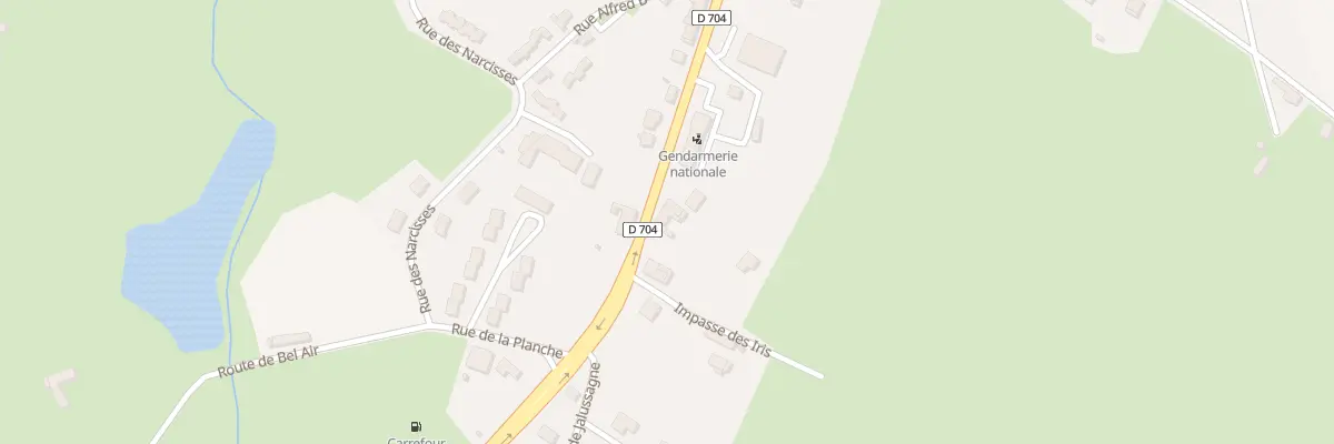Plan du 48 Rue du Périgord à Lanouaille