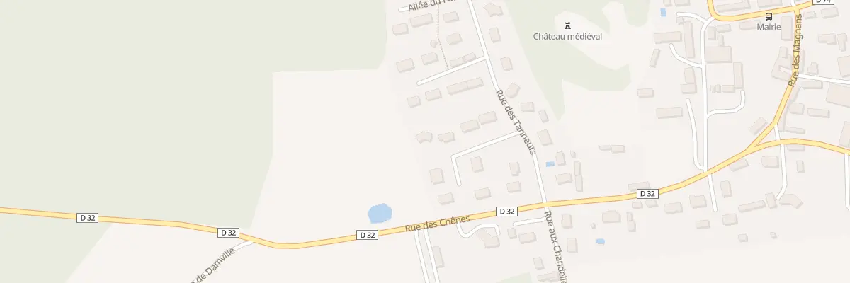Plan du 8 Rue des Potiers à Chambois