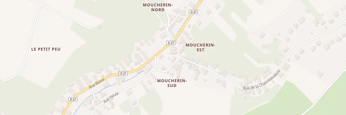 Plan du 2 Rue de la Chaimbauderie à Chissay-en-Touraine