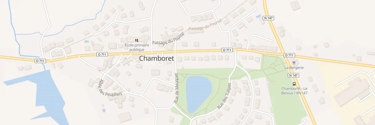 Plan du 19 Av du Huit Mai 1945 à Chamboret