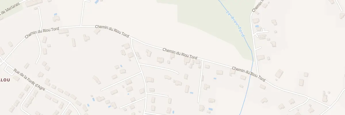 Plan du 487 Che du Riou-Tord à Castelsarrasin