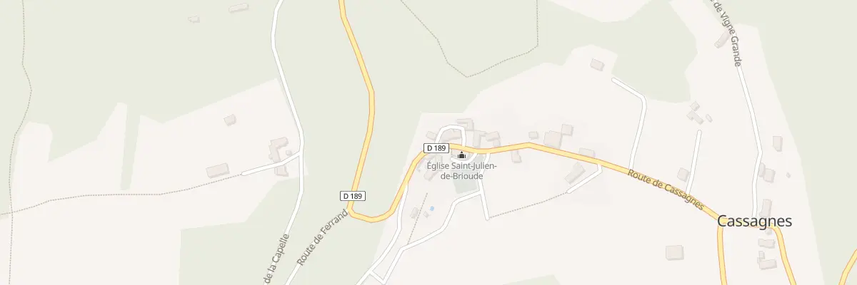 Plan du 5008 Cassagnes à Cassagnes