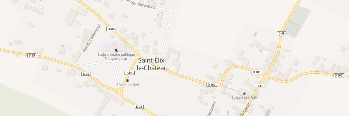 Plan du 22 Rue des Écoliers à Saint-Élix-le-Château