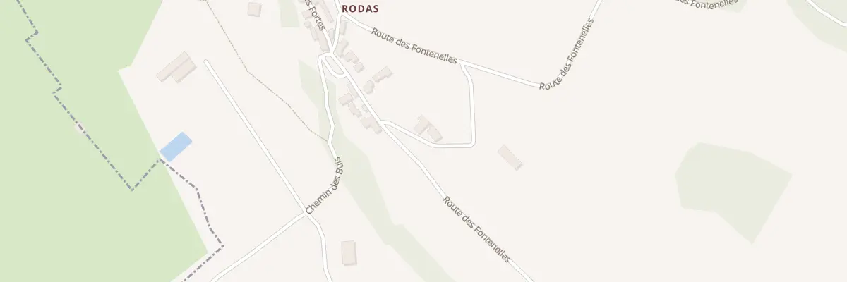 Plan du 147 Rodas à Saint-Rabier