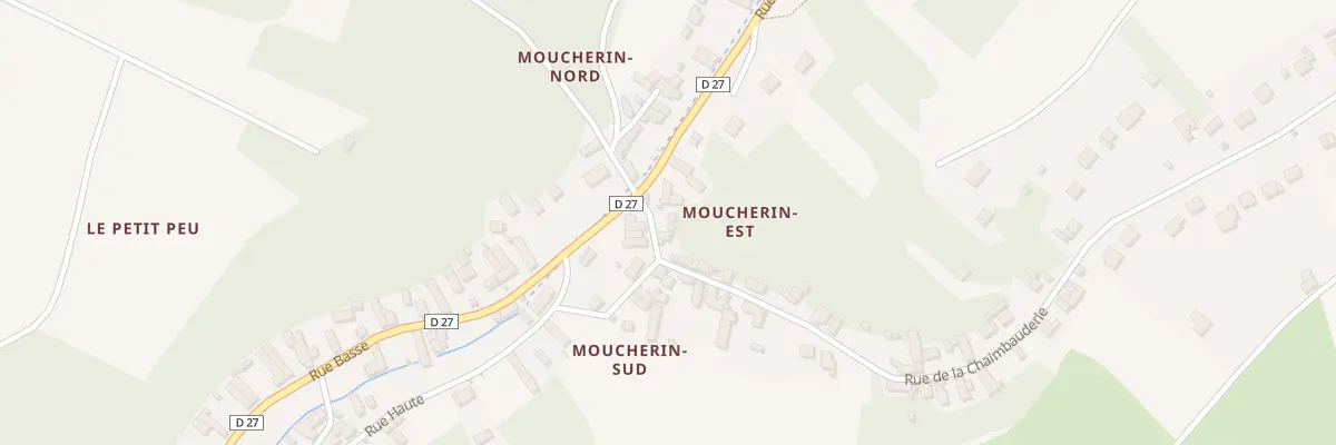 Plan du 3 Rue de la Chaimbauderie à Chissay-en-Touraine