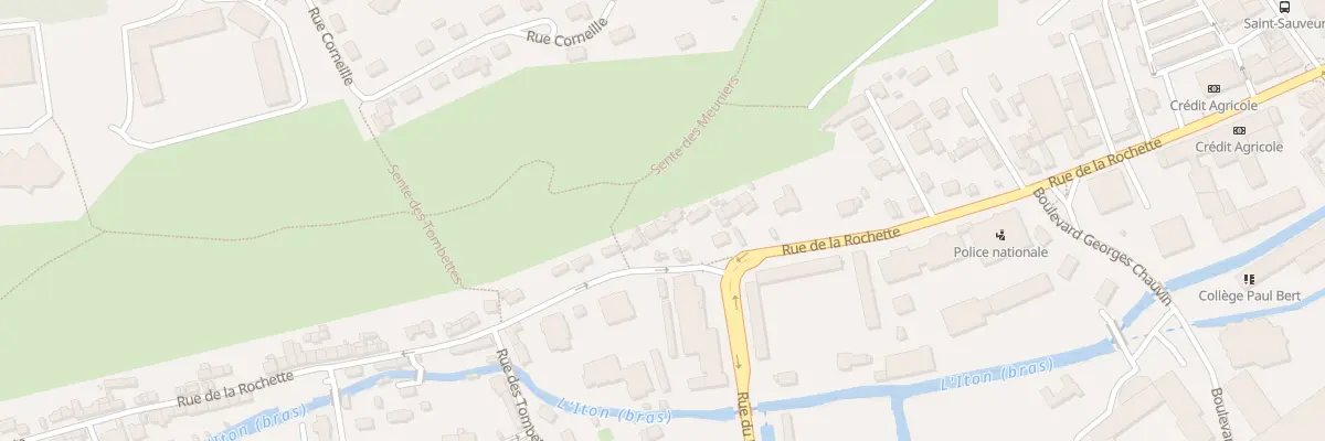 Plan du 42B Rue de la Rochette à Évreux