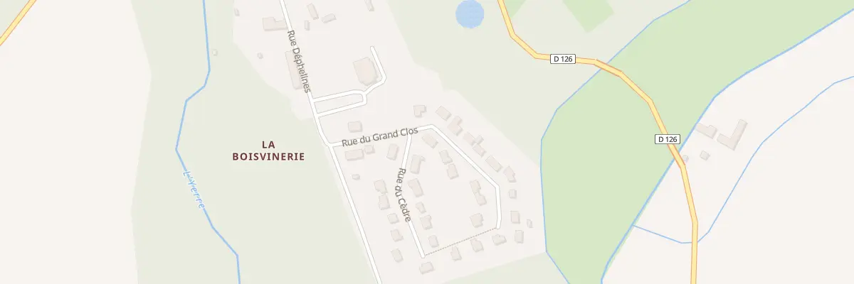 Plan du 6 Rue du Grand Clos à Vald’Yerre