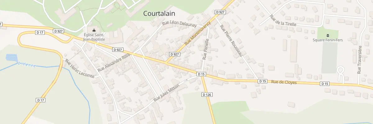 Plan du 22 Rue Mazin Gillard à Vald’Yerre