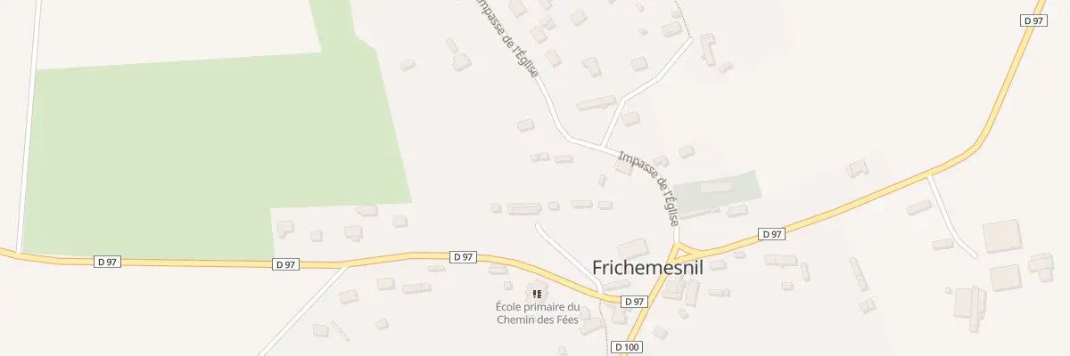Plan du 49 Imp de l’Eglise à Frichemesnil