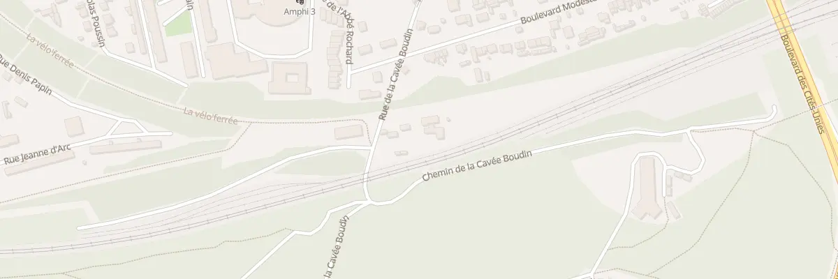 Plan du 23 Rue de la Cavée Boudin à Évreux
