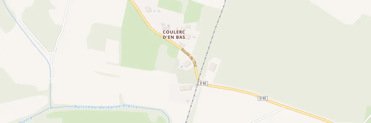 Plan de Rte de Thil à Pelleport