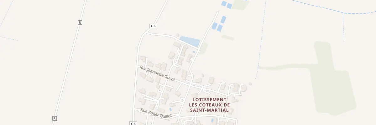 Plan du 9 Rue Roger Quillot à Lias