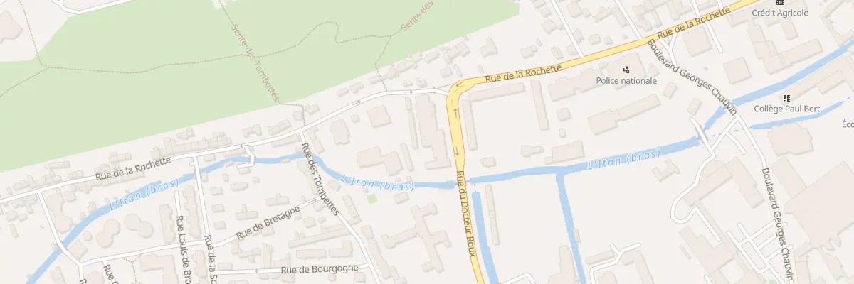 Plan du 31 Rue de la Rochette à Évreux