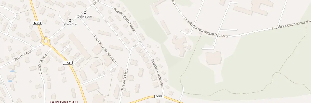 Plan du 12 Rue des Dardanelles à Évreux