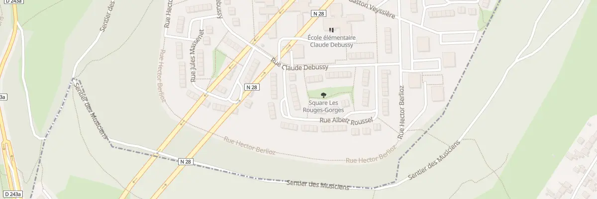 Plan du 38 Rue Albert Roussel à Rouen