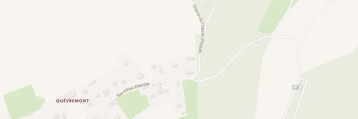 Plan du 1 Rue Adrien Etiemble à Martigny