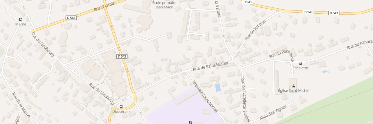 Plan du 15 Rue de Saint-Michel à Évreux