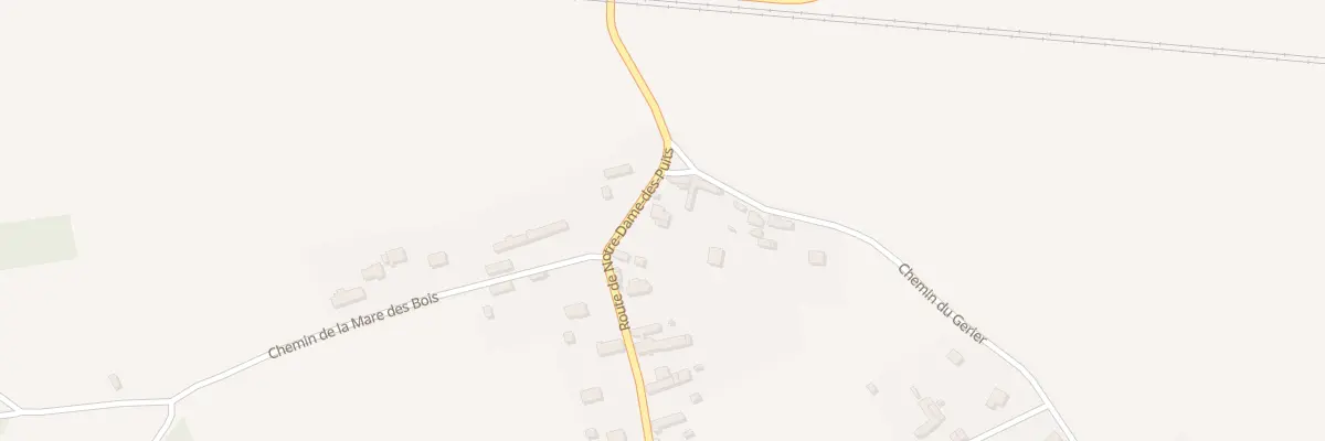 Plan du 29 Rte de Notre Dame des Puits à Dampierre-sur-Avre