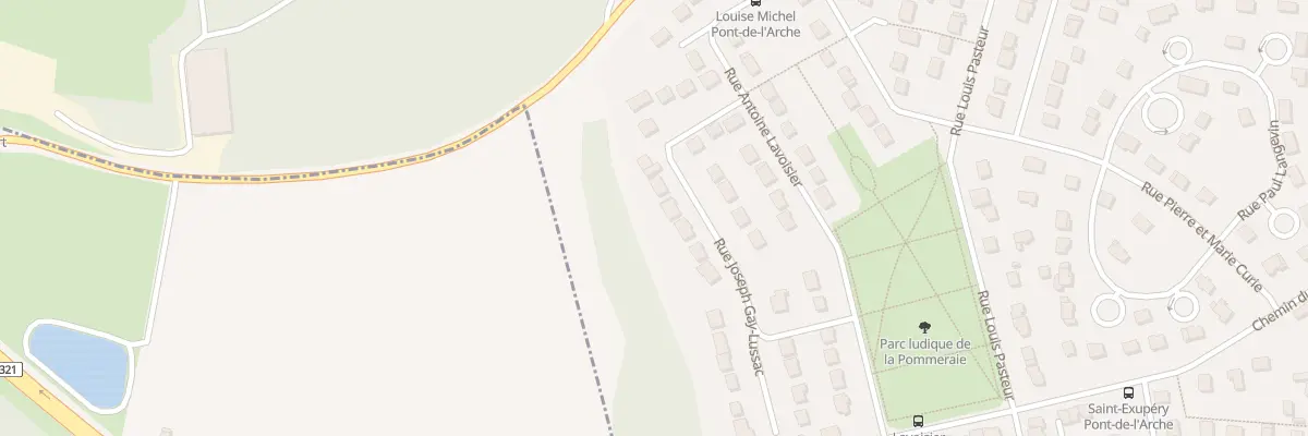 Plan du 18 Rue Joseph Gay - Lussac à Pont-de-l’Arche