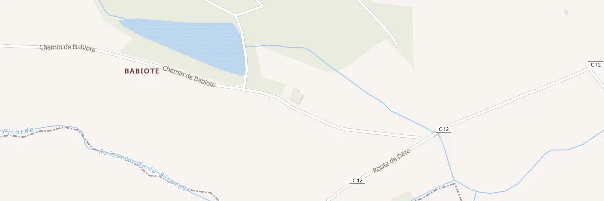 Plan du 5134 Babiote à Bouillac