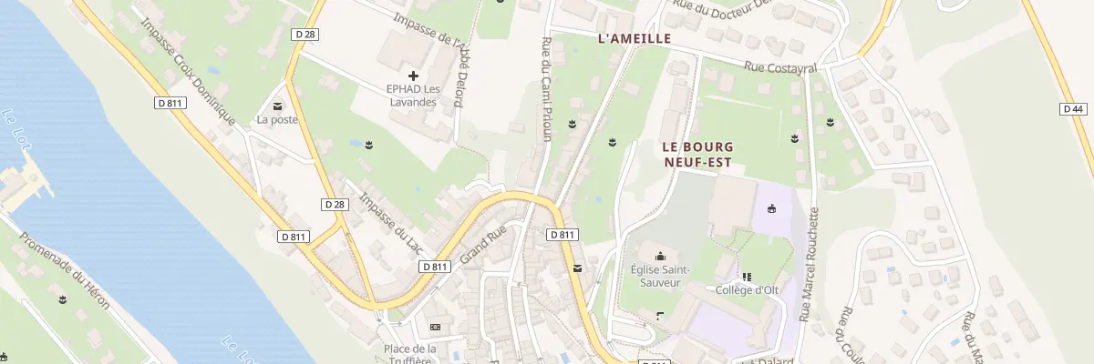 Plan du 26 Rue Ernest Marcouly à Puy-l’Évêque