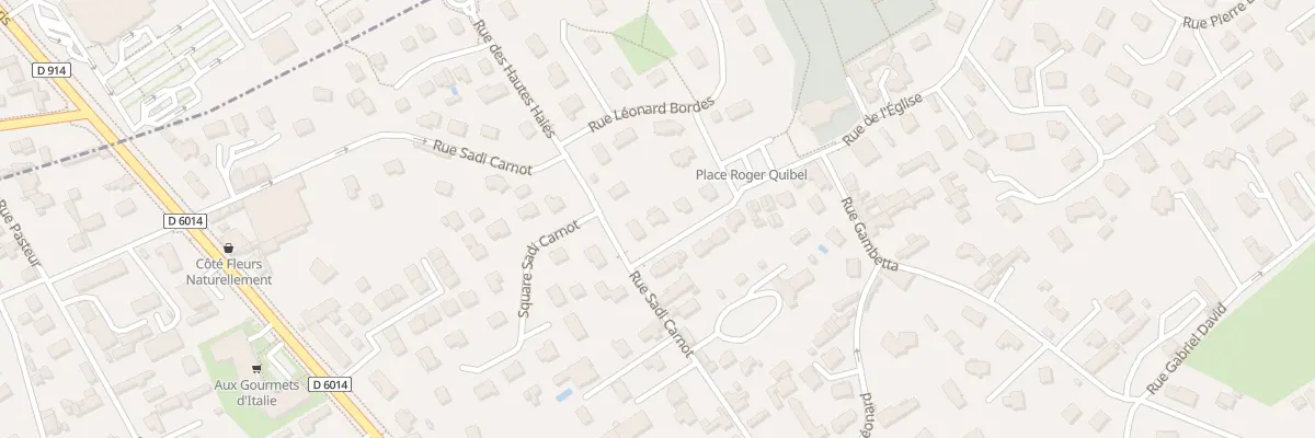 Plan du 3 Rue de l’Eglise au Mesnil-Esnard