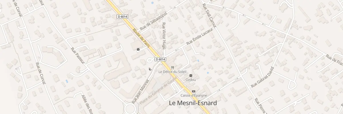Plan du 132 Rte de Paris au Mesnil-Esnard