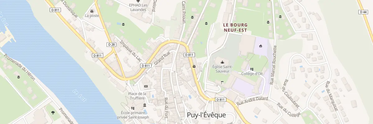 Plan du 37 Rue Ernest Marcouly à Puy-l’Évêque