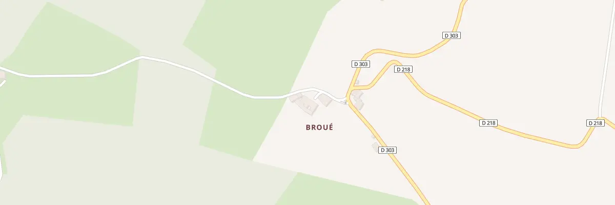 Plan du 53 Broue à Gajan