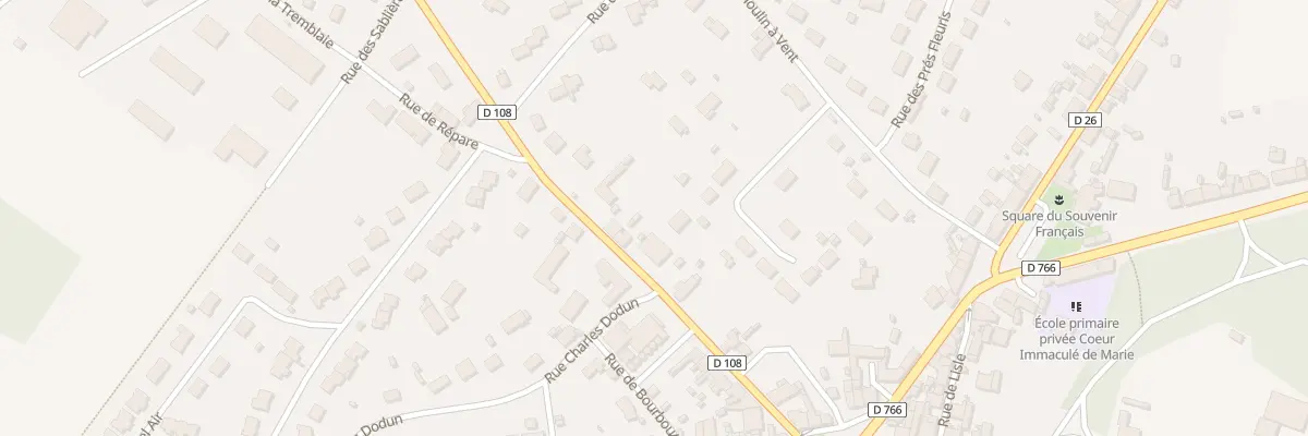Plan du 11 Rue du Perche à Herbault