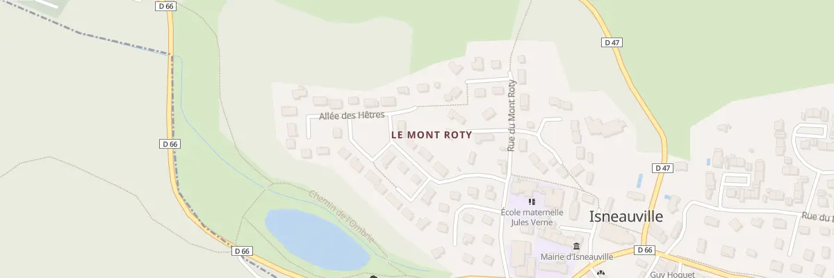 Plan du 124 All des Charmes à Isneauville