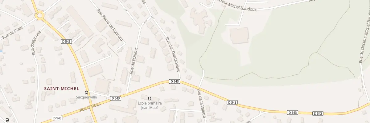 Plan du 4 Rue des Dardanelles à Évreux