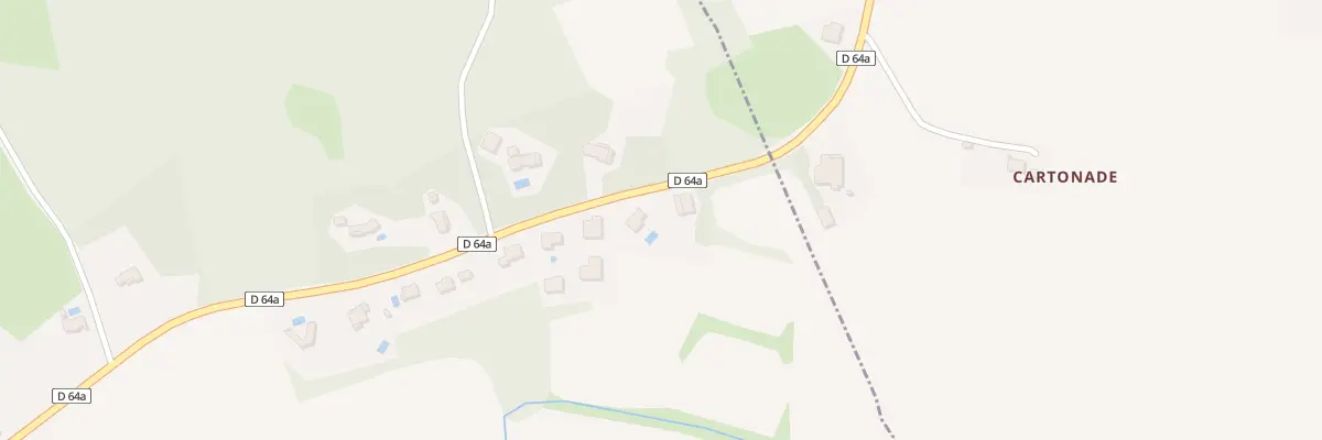 Plan du 26B Thuin à Pelleport
