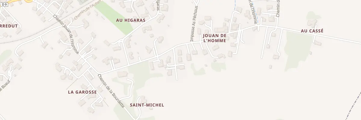 Plan du 33 Imp Saint Michel à Ségoufielle