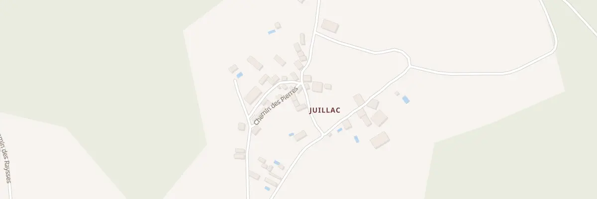 Plan du 30 Juillac à Saint-Laurent-la-Vallée