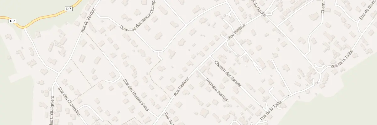 Plan du 42 Rue Pasteur à Belbeuf