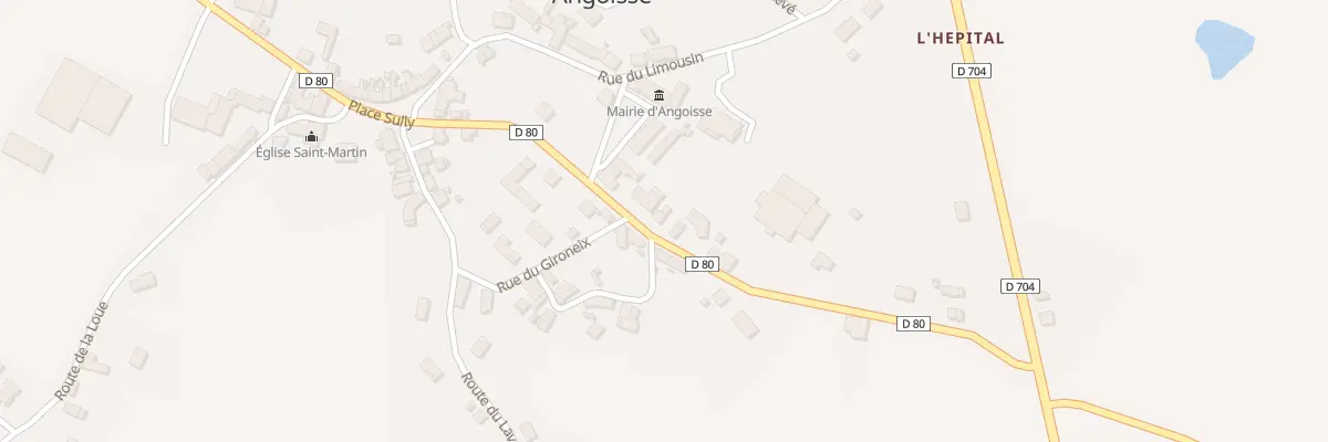 Plan du 7 Rue d’Aquitaine à Angoisse