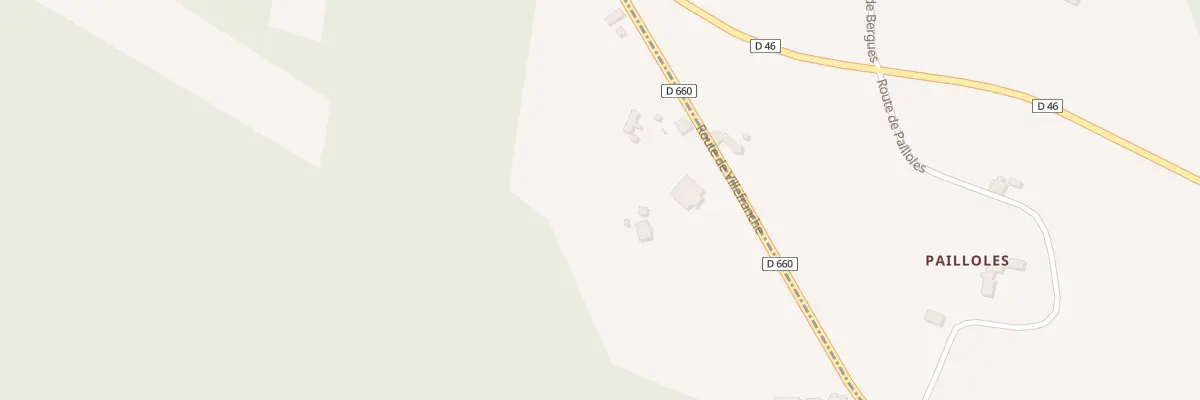 Plan du 5329F Fontanelles à Frayssinet-le-Gélat