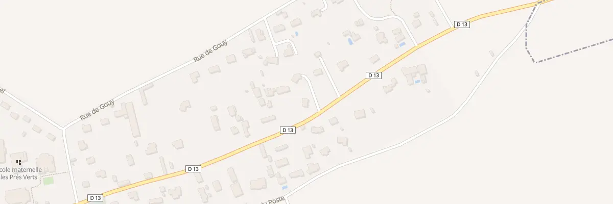 Plan du 739 Rue du Docteur Gallouen aux Authieux-sur-le-Port-Saint-Ouen