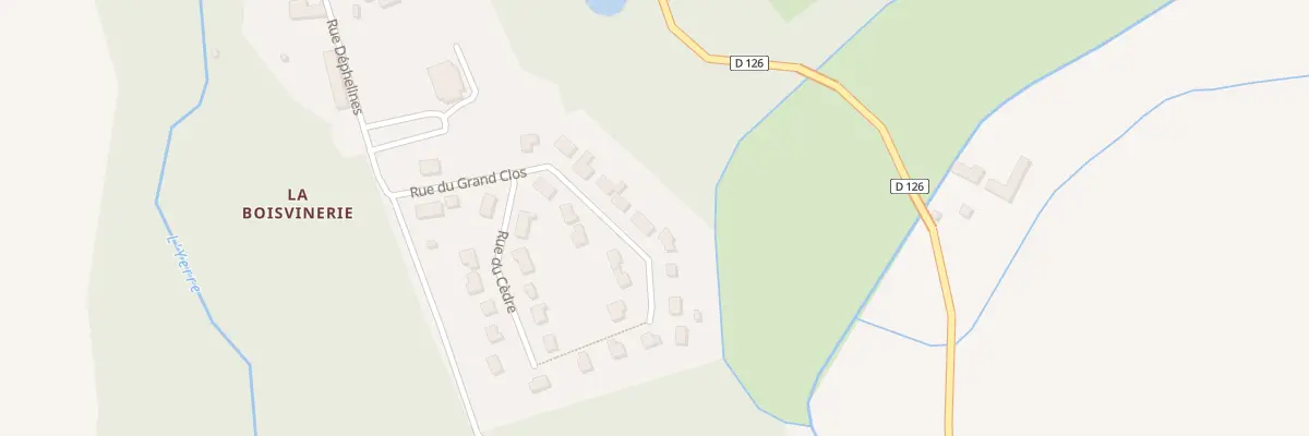Plan du 13 Rue du Grand Clos à Vald’Yerre