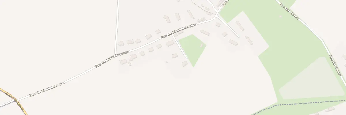 Plan du 339 Rue de Mont Cauvaire à Authieux-Ratiéville