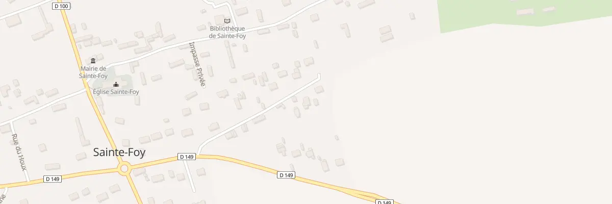 Plan du 8 Imp des Prés à Sainte-Foy