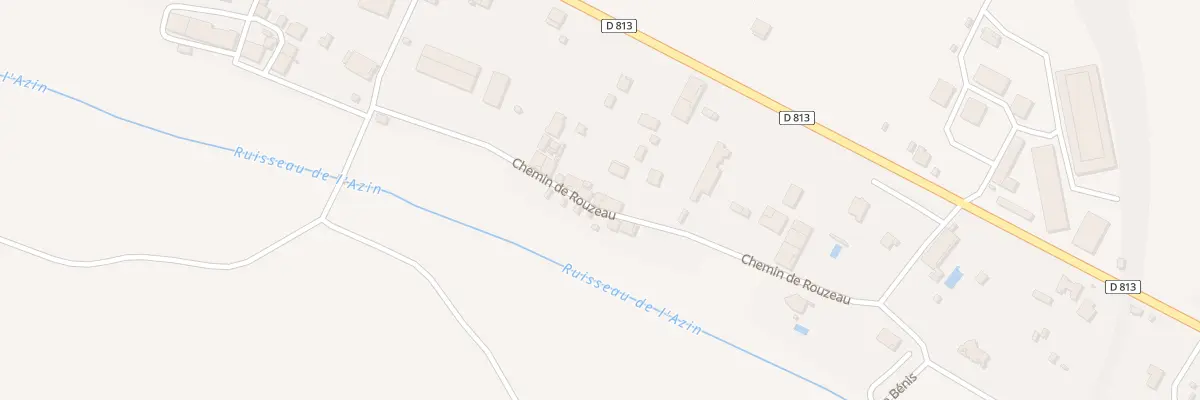 Plan du 365 Che de Rouzeau à Castelsarrasin