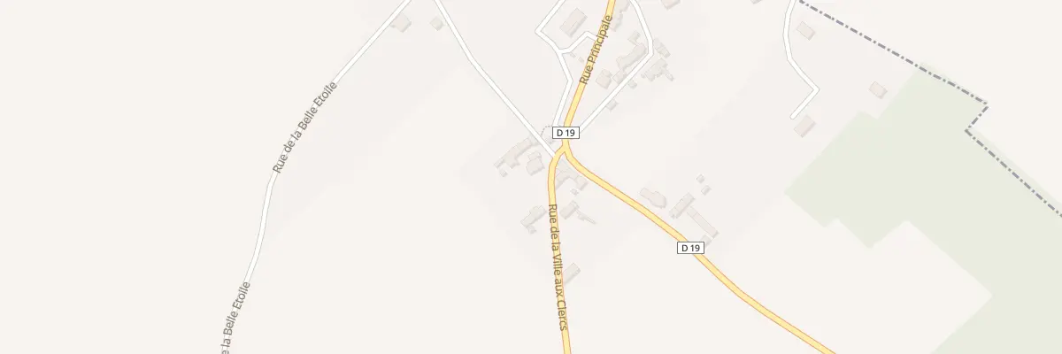 Plan du 2 Rte de la Ville aux Clercs à Fontaine-Raoul