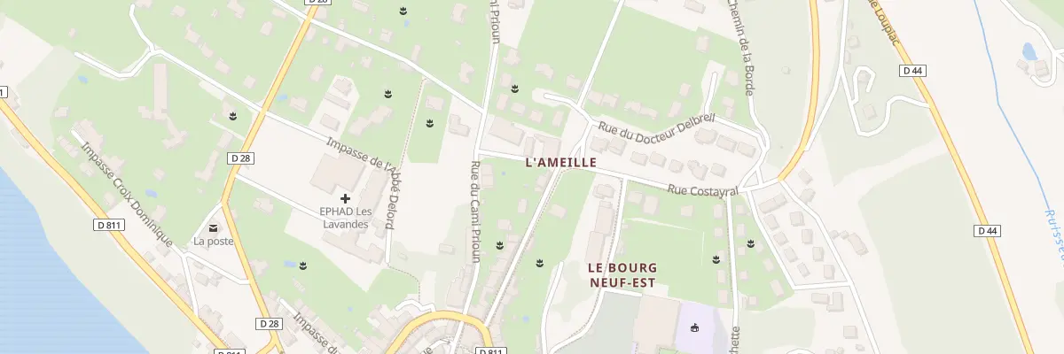 Plan du 22 Rue du Cdt Poirier à Puy-l’Évêque