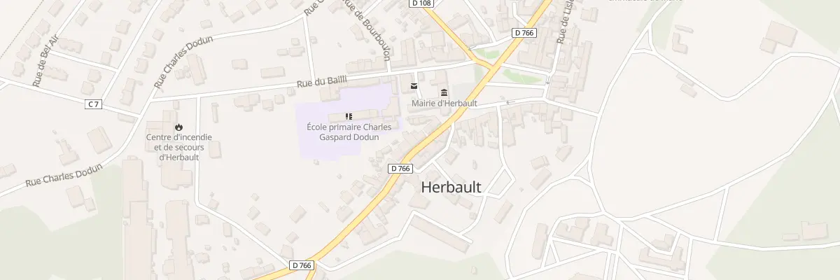 Plan du 9 Rue de Touraine à Herbault